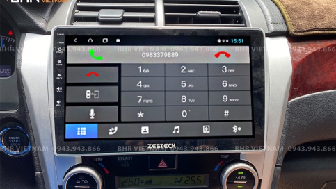 Màn hình DVD Android liền camera 360 xe Toyota Camry 2012 - 2018 | Zestech Z800+